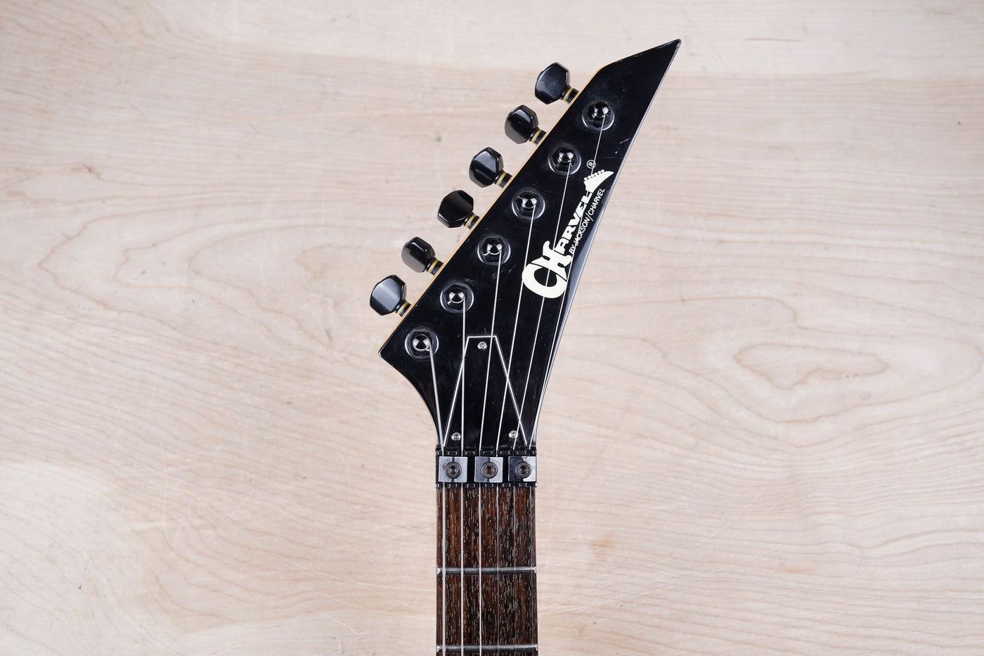 Charvel by Jackson DK-3 SSH MIJ 1980s Black Made in Japan w/ Bag