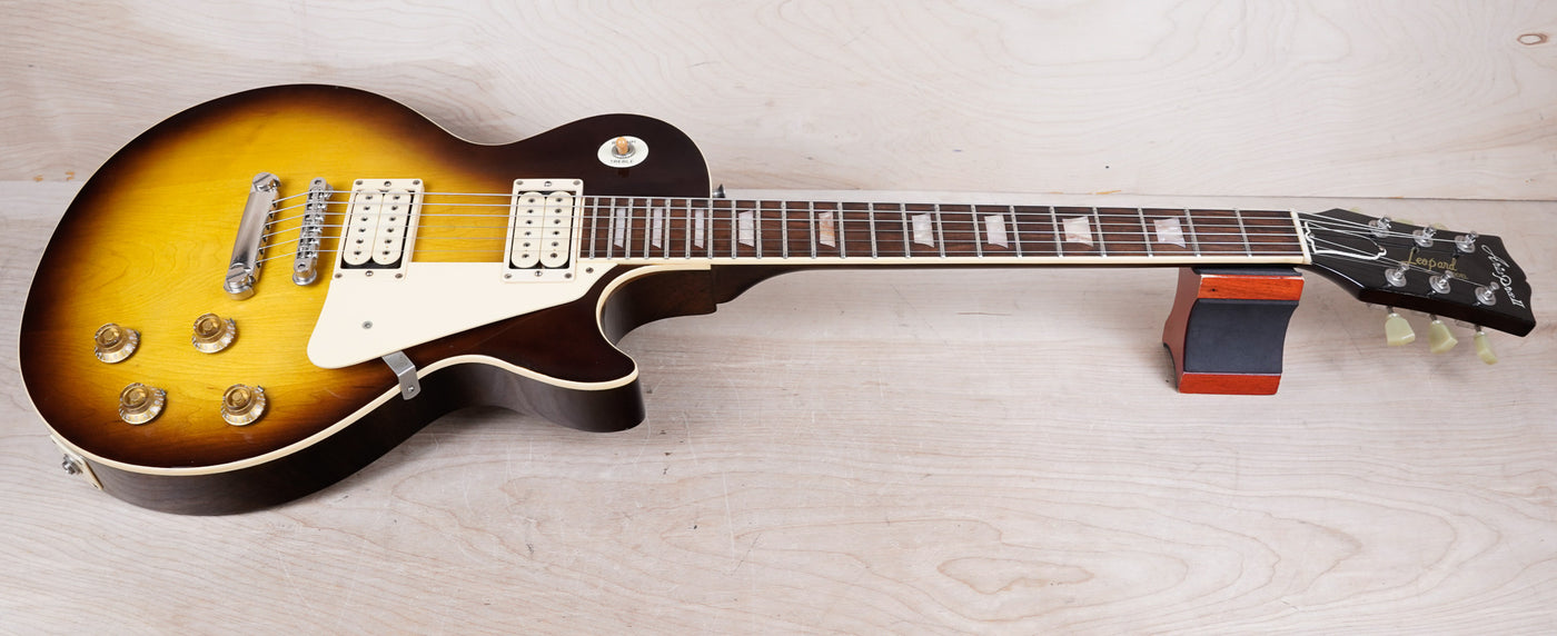 Aria Pro II Leopard Model LS-500 MIJ 1981 Tobacco Sunburst Vintage Made in Japan w/ Bag