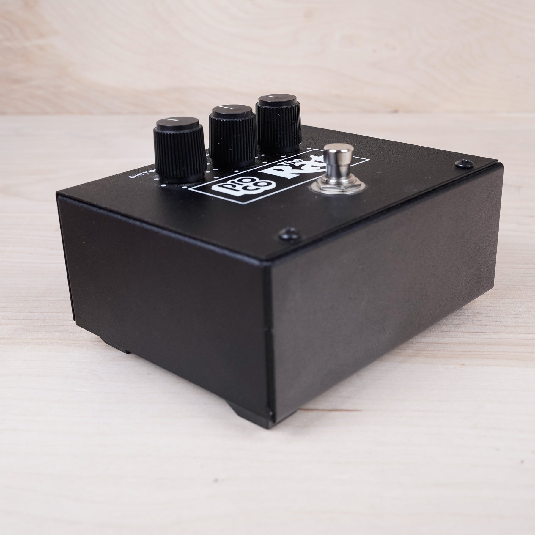 ProCo Vintage Rat Big Box Reissue with Battery Door and LM308 Chip – A