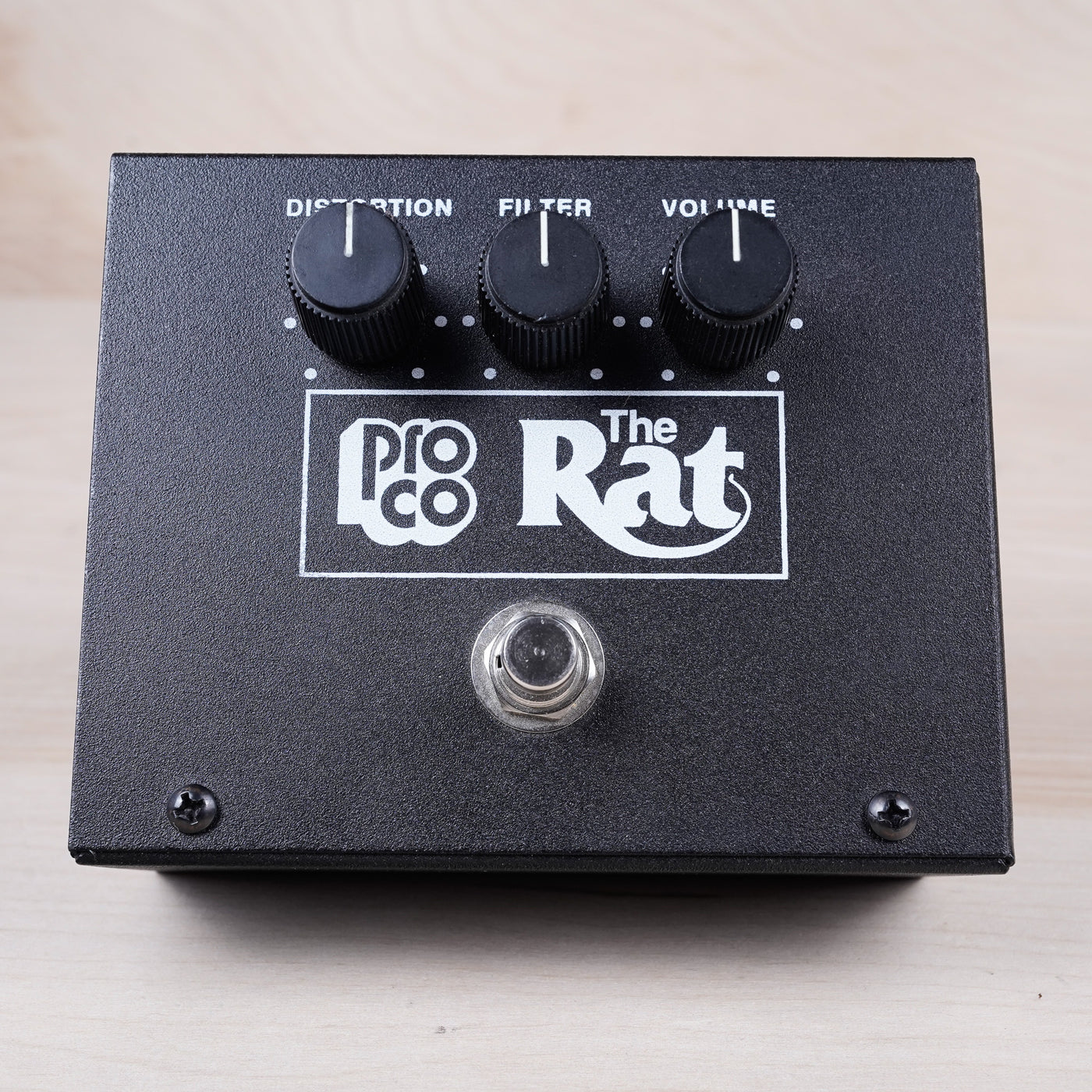 ProCo Vintage Rat Big Box Reissue with Battery Door and LM308 Chip