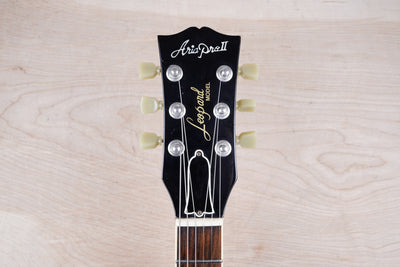 Aria Pro II Leopard Model LS-500 MIJ 1981 Tobacco Sunburst Vintage Made in Japan w/ Bag
