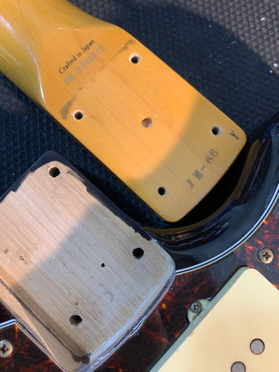 Fender JM-66 Jazzmaster Reissue CIJ 2004 Sunburst Crafted in Japan w/ G&G Hard Case