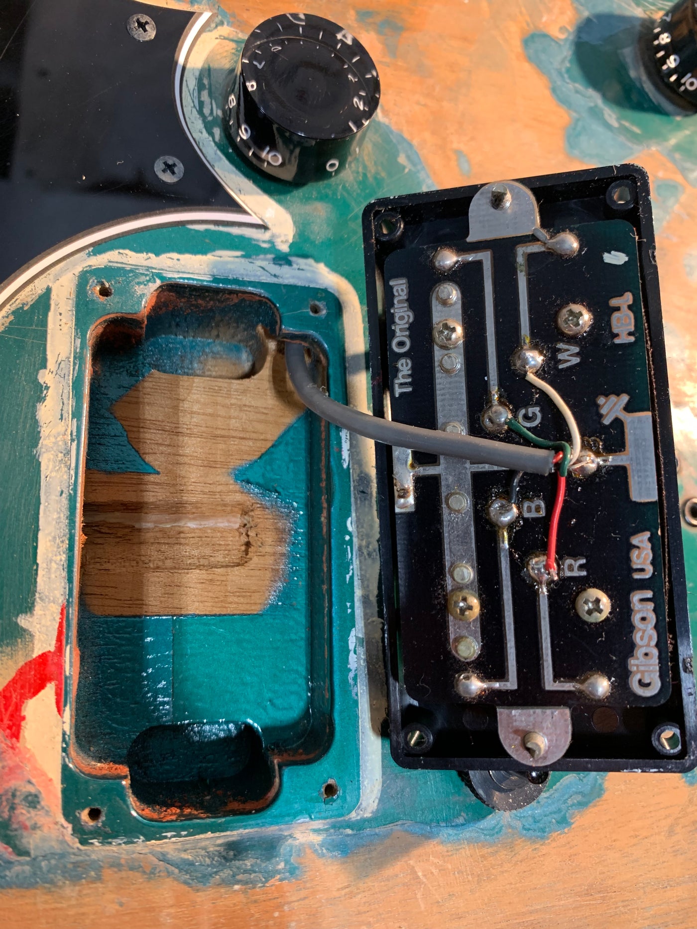 Gibson SG '90 Single 1988 Metallic Turquoise w/ OHSC