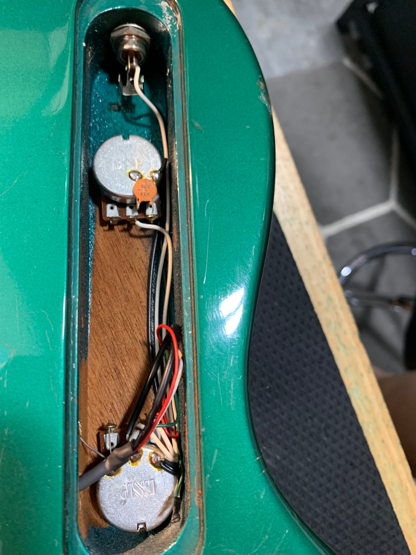 Gibson SG '90 Single 1988 Metallic Turquoise w/ OHSC