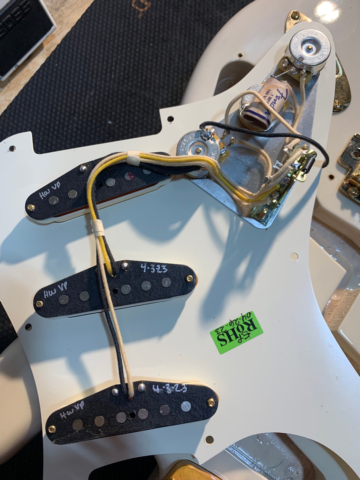 Fender Vintage Custom Shop 1957 Reissue Stratocaster TCP Time Capsule 2023 Aged White Blonde w/ OHSC