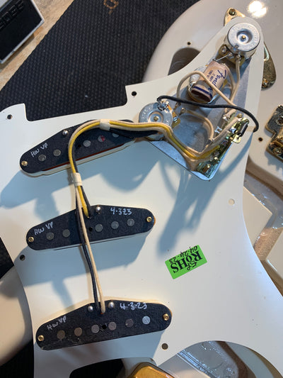 Fender Vintage Custom Shop 1957 Reissue Stratocaster TCP Time Capsule 2023 Aged White Blonde w/ OHSC