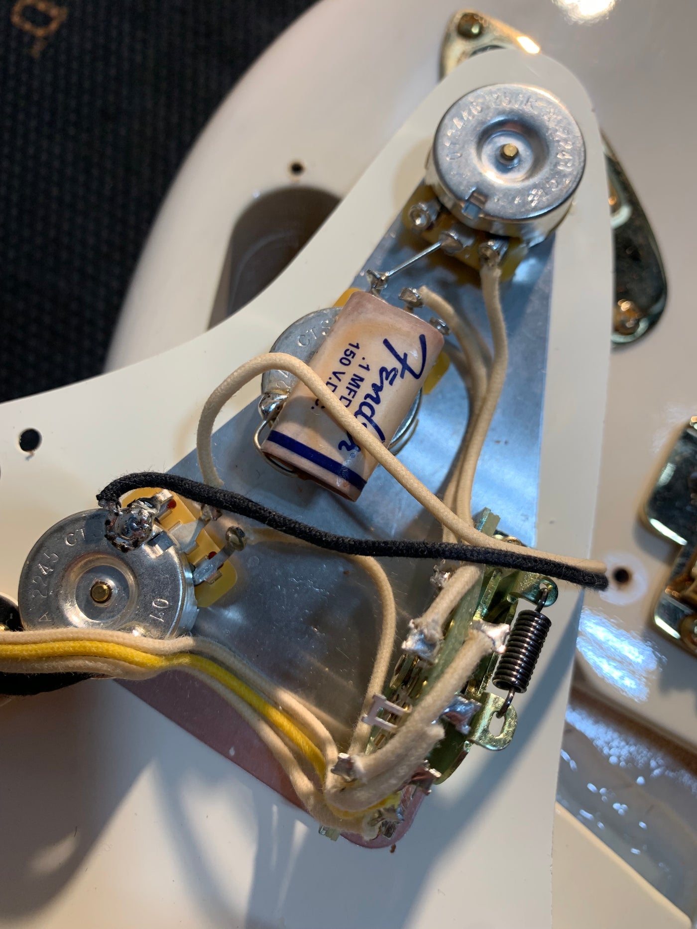 Fender Vintage Custom Shop 1957 Reissue Stratocaster TCP Time Capsule 2023 Aged White Blonde w/ OHSC