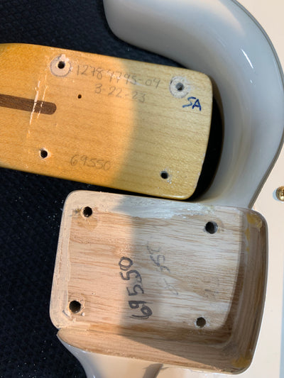 Fender Vintage Custom Shop 1957 Reissue Stratocaster TCP Time Capsule 2023 Aged White Blonde w/ OHSC