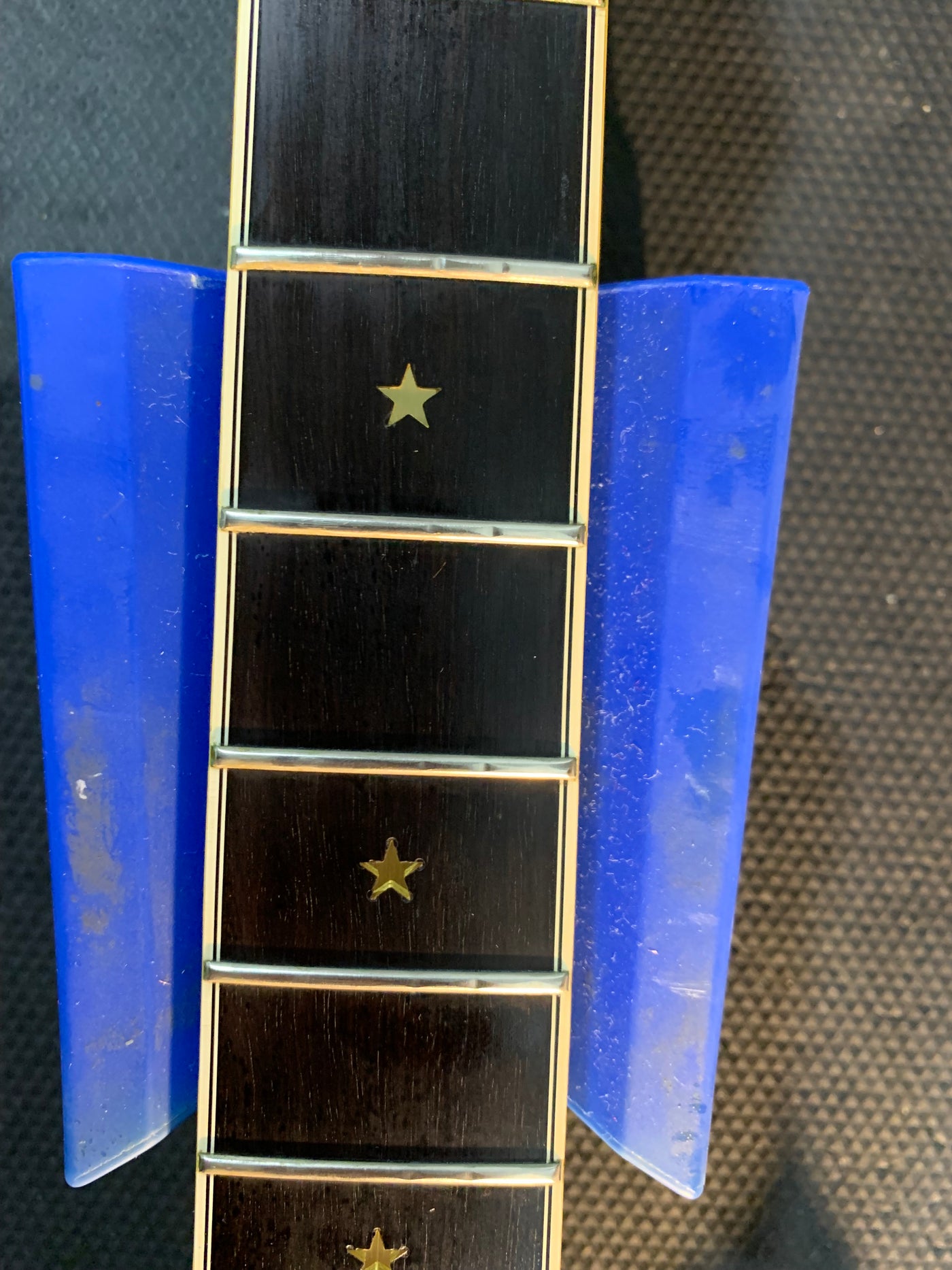 Guyatone LG-2100M Sharp 5 MIJ 1994 Blue Made in Japan w/ Hard Case