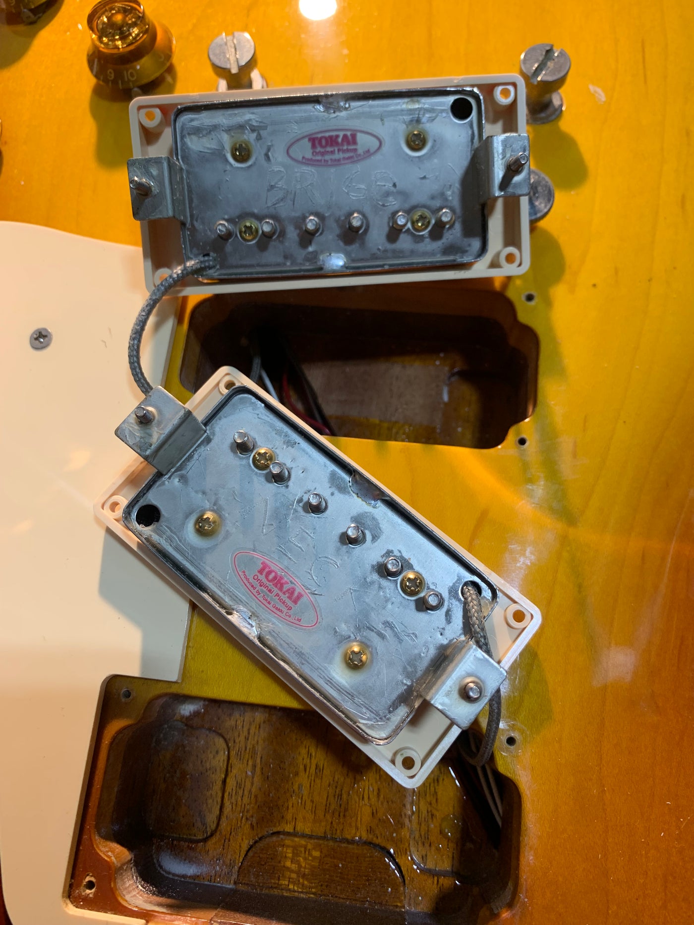 Tokai Love Rock Model ULS90 MIJ 2013 Lemon Drop Made in Japan Sunburst Standard w/ OHSC