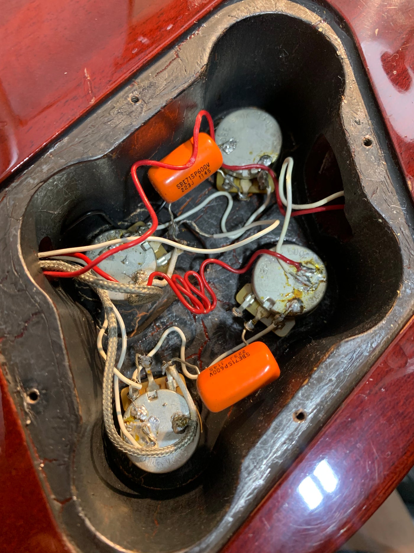 Tokai Love Rock Model ULS90 MIJ 2013 Lemon Drop Made in Japan Sunburst Standard w/ OHSC