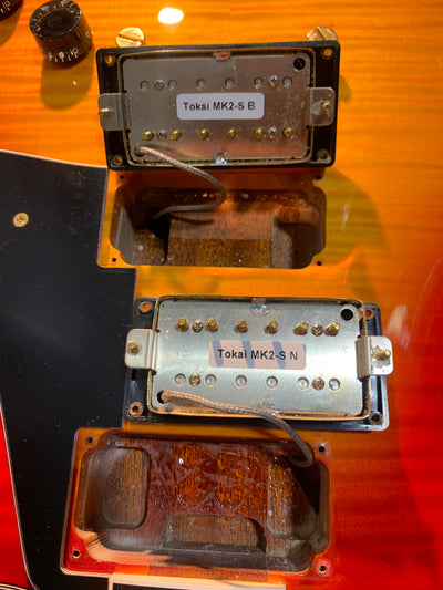 Tokai Love Rock Custom LC224S MIJ 2022 Cherry Sunburst Made in Japan Flame Top w/ OHSC