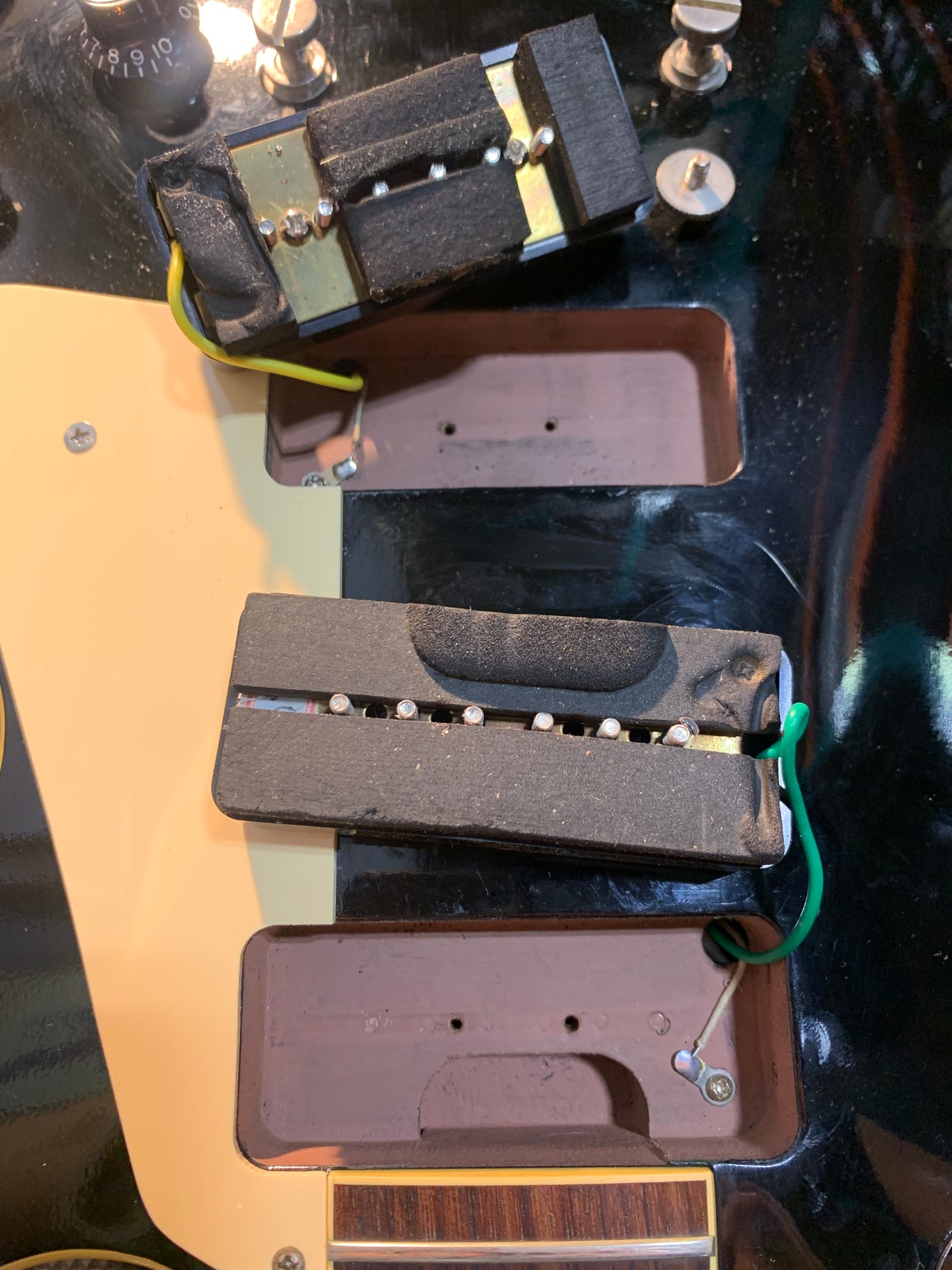 Tokai Neo Select LS85S MIJ 2007 Black Made in Japan P90 Pickups w/ Bag