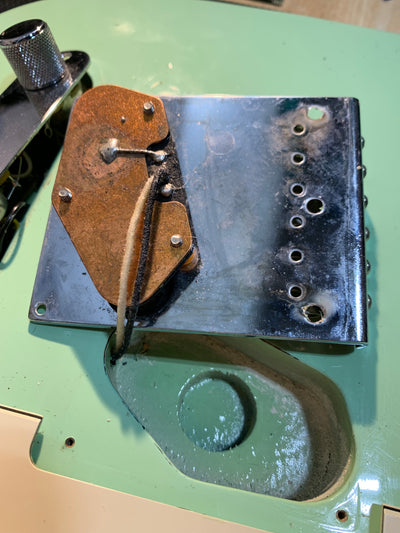 Fender GC FSR American Standard Telecaster with All Rosewood Neck 2016 Surf Green w/ OHSC