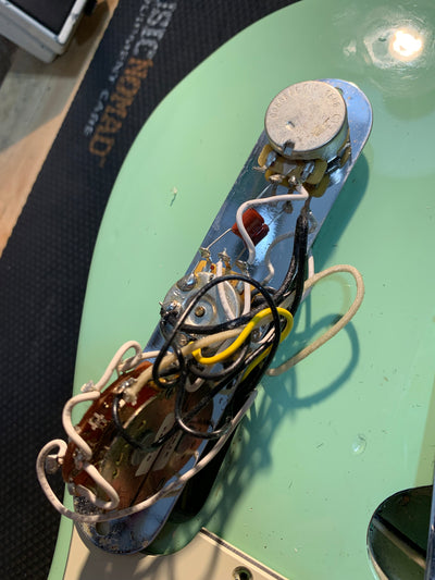 Fender GC FSR American Standard Telecaster with All Rosewood Neck 2016 Surf Green w/ OHSC