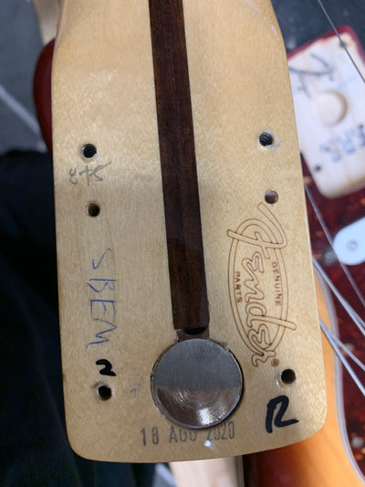Fender Custom Build Subsonic Baritone Stratocaster HSS Cherry Sunburst w/ Bag