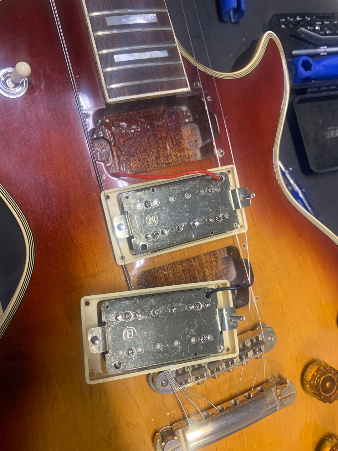 Tomson　LES PAUL COSTOM JAPAN VINTAGE! Tomson Les Paul Custom Japan Vintage Electric Guitar Ref No