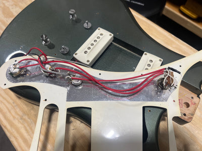 Yamaha Flying Samurai SGV-500S 2001 Mist Green Metallic Tune-O-Matic Hardtail Bridge w/ Bag