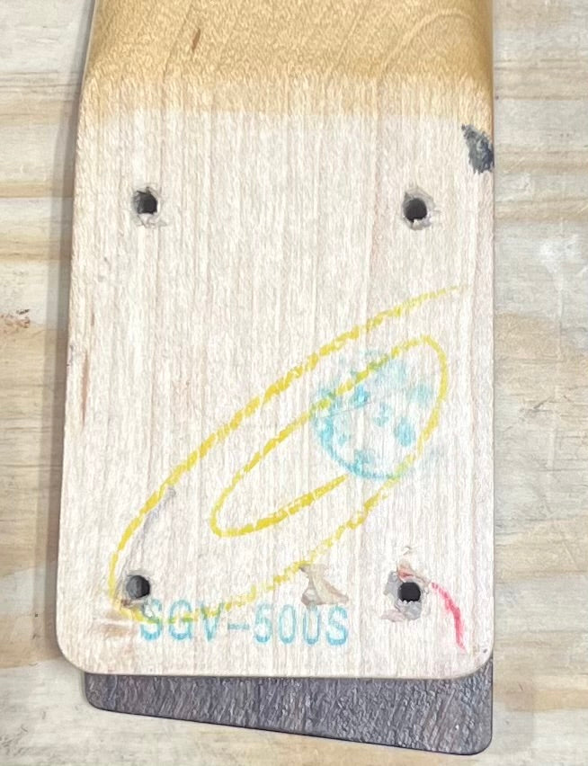 Yamaha Flying Samurai SGV-500S 2001 Mist Green Metallic Tune-O-Matic Hardtail Bridge w/ Bag