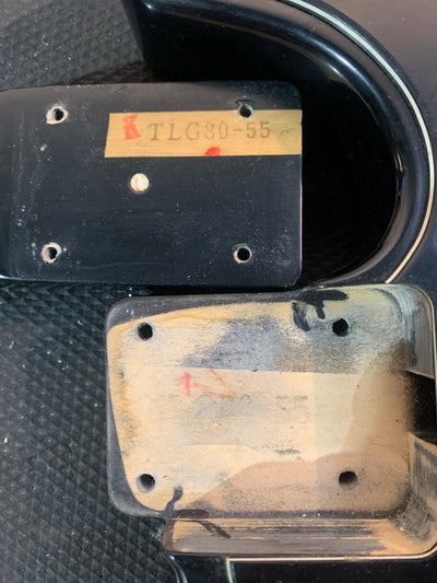 Fender TLG80-55 Gold Telecaster MIJ 1989 Black Vintage Made in Japan w/ Hard Case