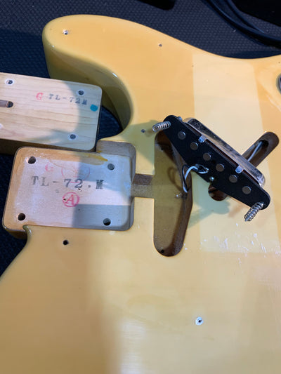 Fender TL72-53 Telecaster Reissue MIJ 1993 Off White Blonde Made in Japan w/ Bag
