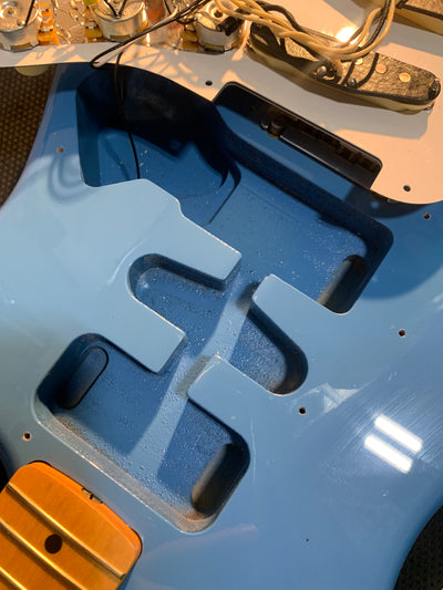 Fender MIJ Hybrid '68 Stratocaster 2020 California Blue Made in Japan w/ Bag