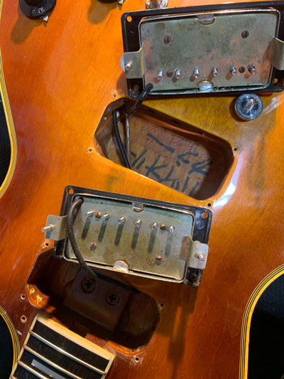 Aria Pro II LC-600 MIJ 1979 Violin Finish Vintage Made in Japan Matsumoku LP Custom Type w/ Hard Case