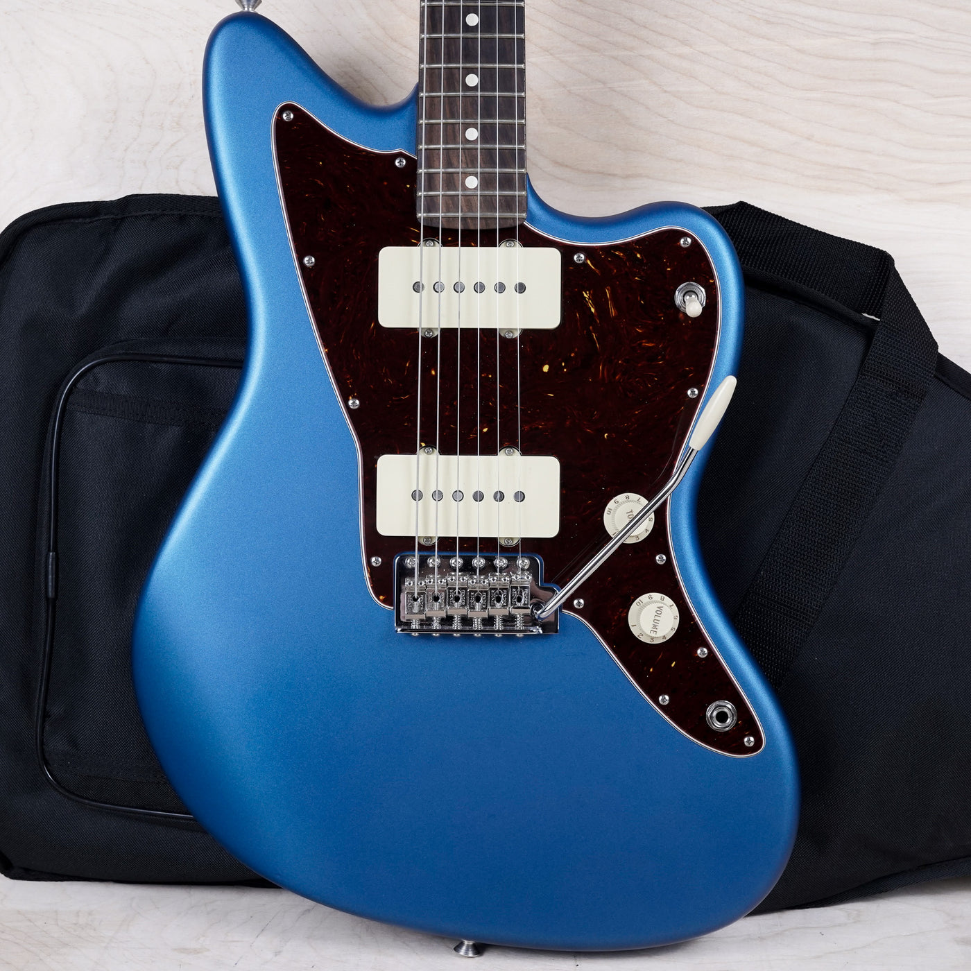 Fender American Performer Jazzmaster 2022 Satin Lake Placid Blue USA w/ Bag, Paperwork