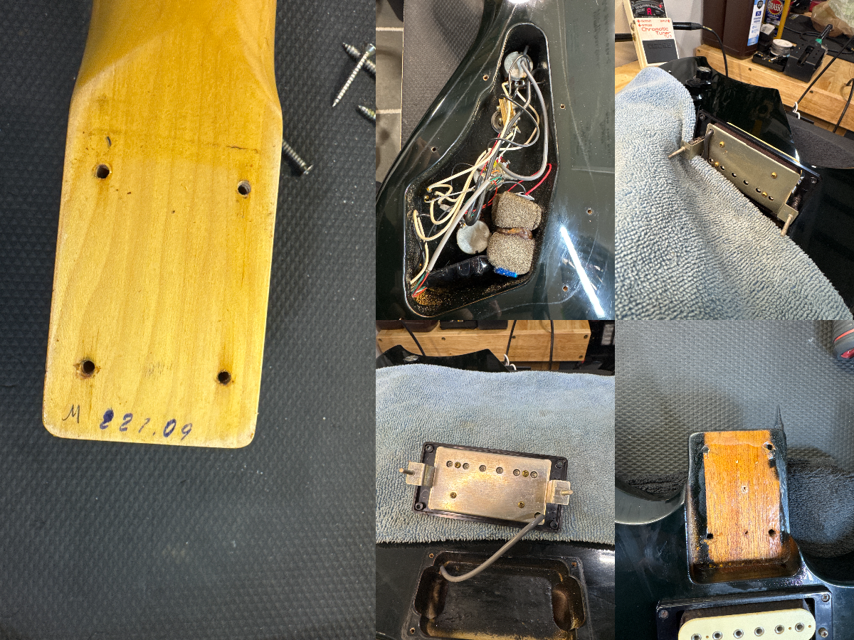 Fernandes BG-80 MIJ 1990s Black Made in Japan w/ Bag