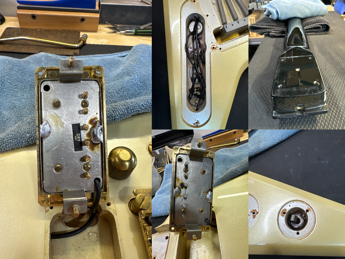 Greco MTV-60 MIJ 1984 Vintage White Dry 1982 Pickups Spin Diver Locking Tremolo Japan Flying V Style w/ Bag