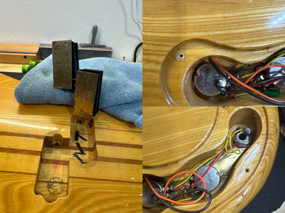 Fernandes BO-50 Bass MIJ 1970s Natural Neck-Through Vintage Made in Japan w/ Bag