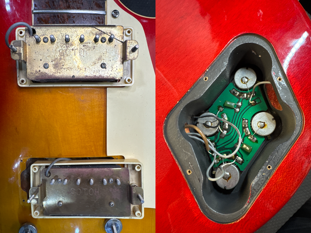 Tokai Love Rock LS-50 MIJ 1981 Cherry Sunburst Vintage Japan w/ Bag