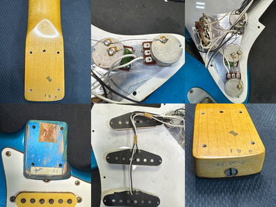 Squier CST-55 JV Stratocaster '72 Reissue MIJ 1983 Lake Placid Blue Vintage Fender Japan w/ Bag