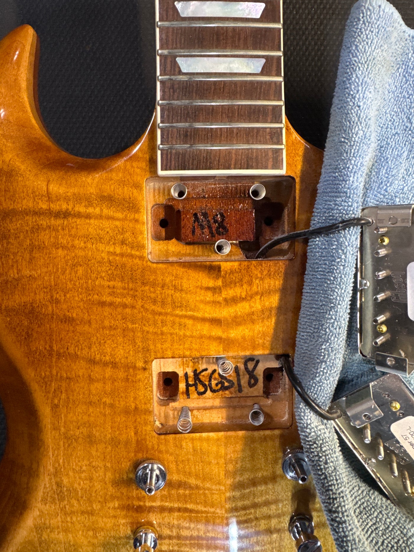 Gibson SG Standard HP-II 2018 Mojave Fade w/ Case, Paperwork