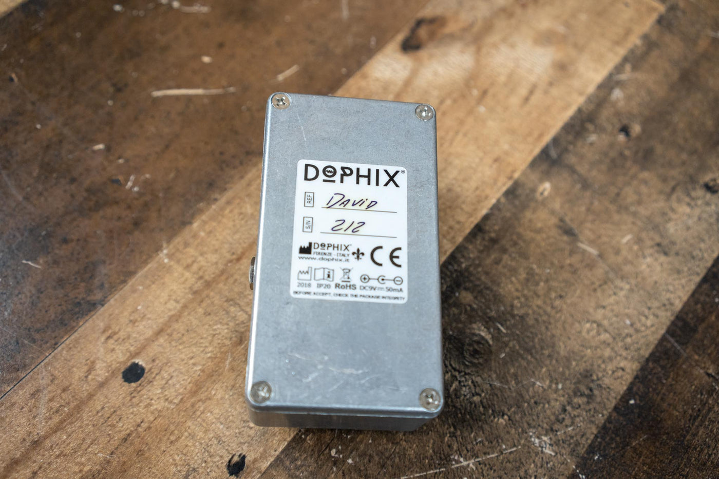 Dophix David Distortion Guitar Effects pedal w/ Box