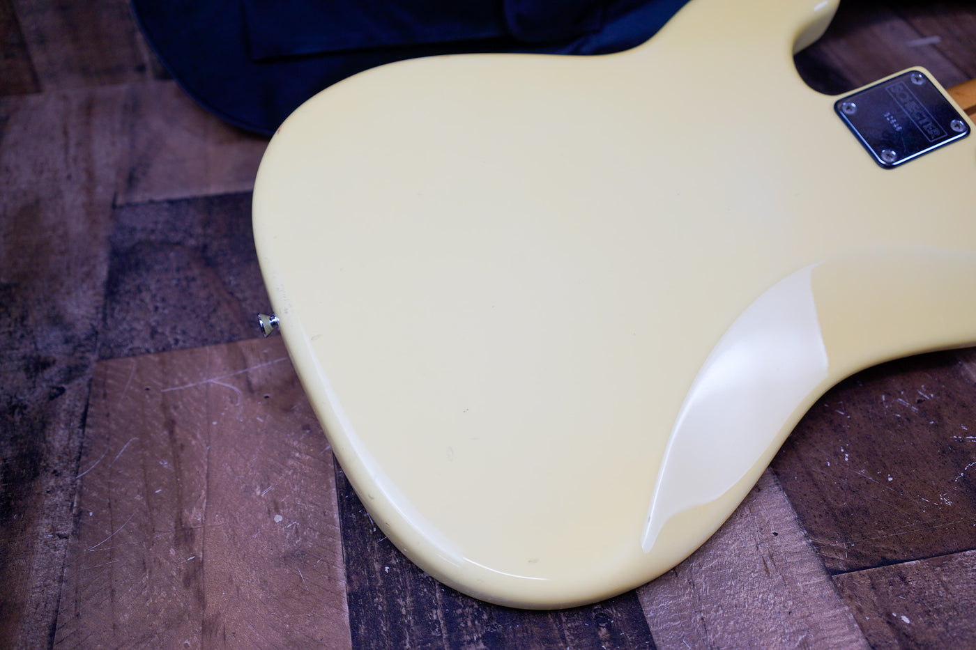 Schecter P Bass 1992 4 String Precision Style Vintage White Made in Japan MIJ W/ Bag
