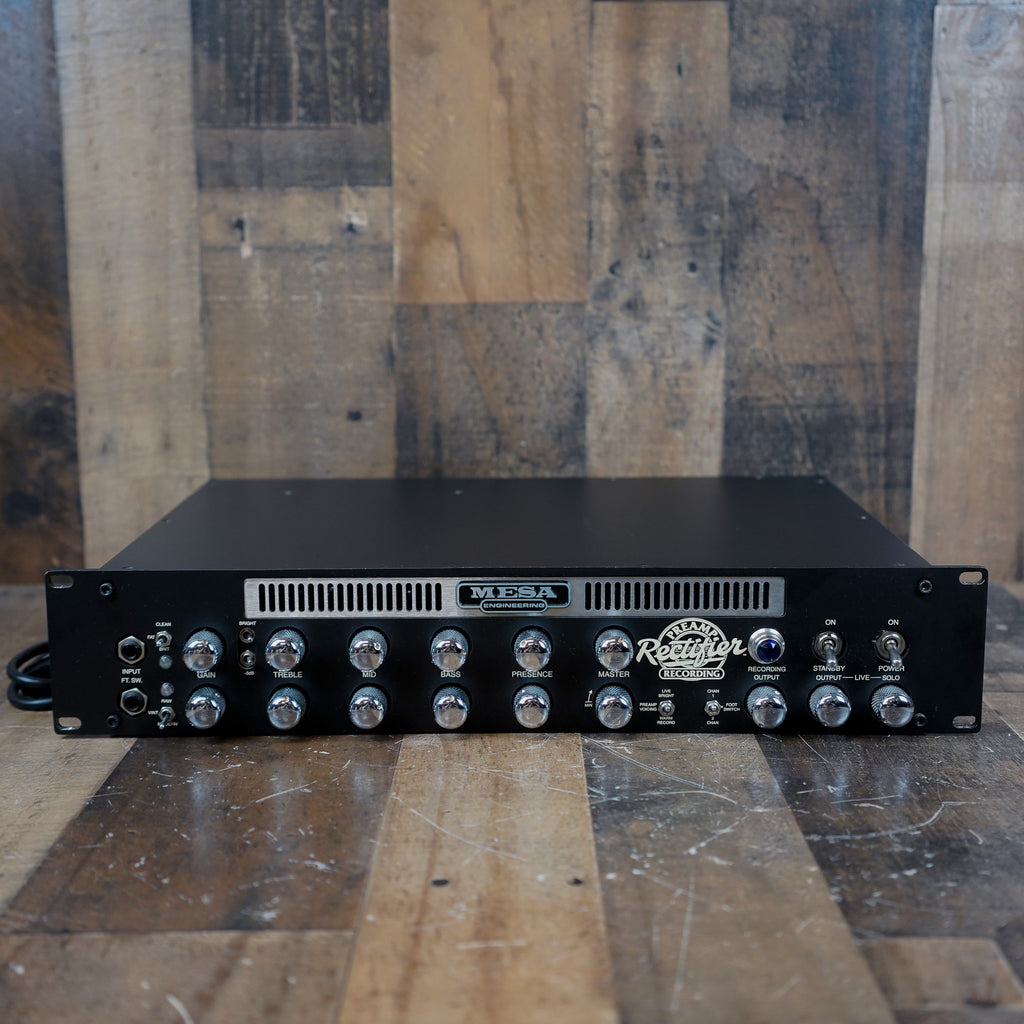 Mesa Boogie Rectifier Recording Tube Pre-Amp Rack Mount – A 