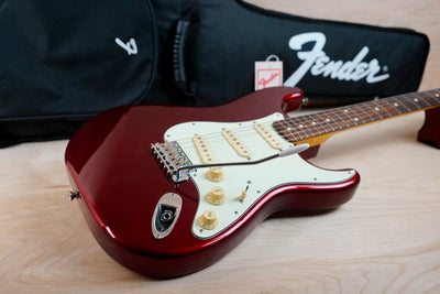 Fender Classic 60's Stratocaster 2013 Old Candy Apple Red Made in Japan MIJ w/ Bag