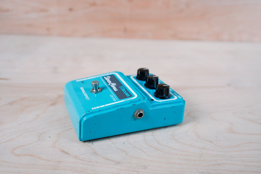 Maxon CS-550 Stereo Chorus Pedal Blue Made in Japan MIJ – A Flash Flood of  Gear