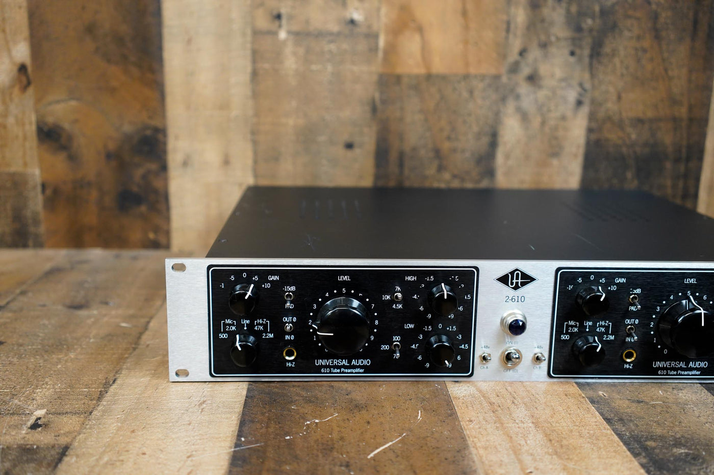 Universal Audio 2-610 Dual Channel Mic Preamplifier Rare Unit