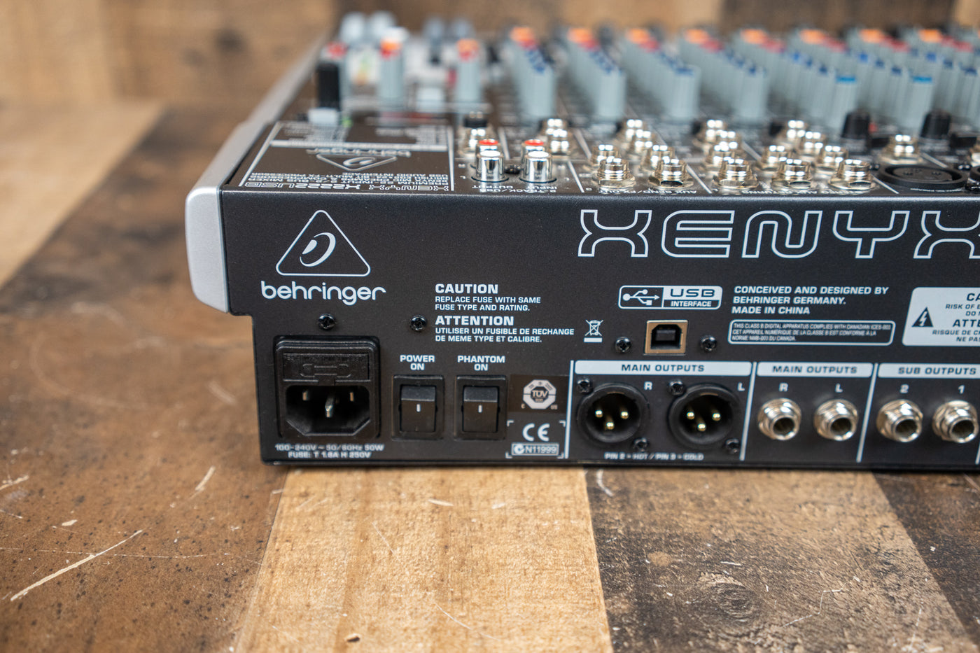 Behringer Xenyx X2222USB 22-Input Mixer with USB Interface