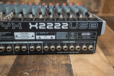 Behringer Xenyx X2222USB 22-Input Mixer with USB Interface