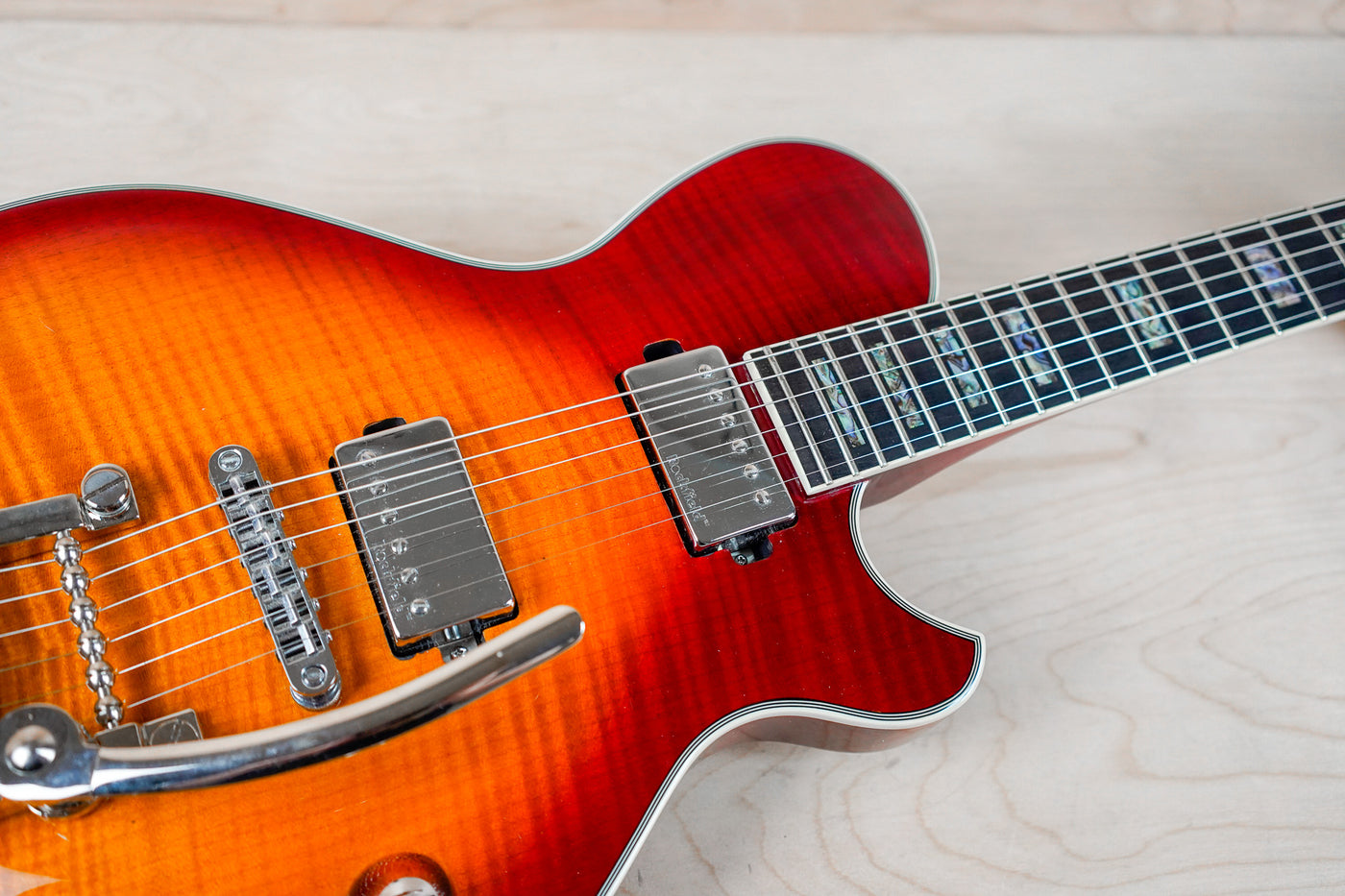 Michael Kelly Patriot Custom 2008 Cherry Burst Xtrem Tremolo w/ Bag