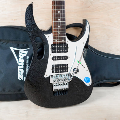 Ibanez JEM7D 1999 Black  Steve Vai Signature Jem Made in Japan MIJ w/ Bag