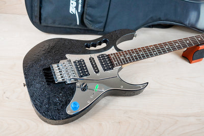Ibanez JEM7D 1999 Black  Steve Vai Signature Jem Made in Japan MIJ w/ Bag
