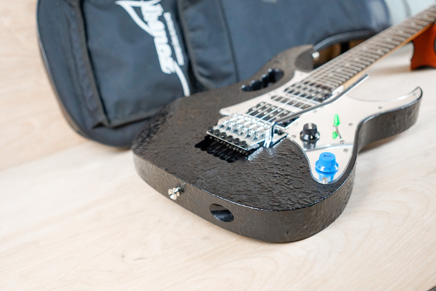 Ibanez JEM7D 1999 Black  Steve Vai Signature Jem Made in Japan MIJ w/ Bag