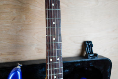 Fender American Standard Stratocaster HSS Shawbucker 2015 Ocean Blue Metallic w/ OHSC