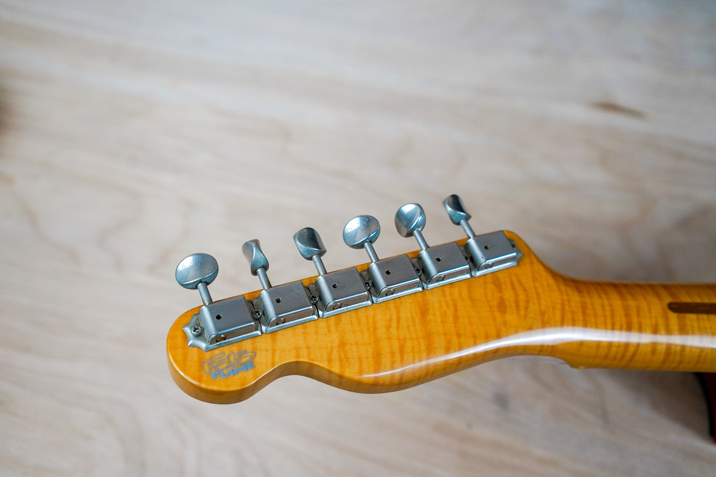 Fender TL-52D/AH Foto Flame Reissue Telecaster MIJ 1994 Natural Made in Japan w/ Bag