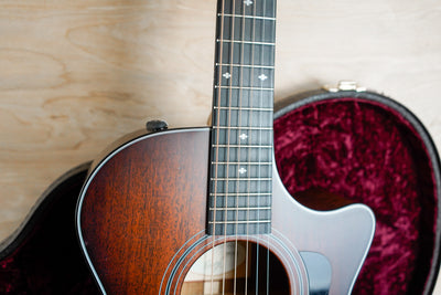 Taylor 322ce Tasmanian Blackwood 2016 Shaded Edgeburst w/ Bag