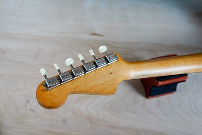 Fender Musicmaster 1959 Dakota Red Rosewood Fretboard Pre CBS w/ Bag